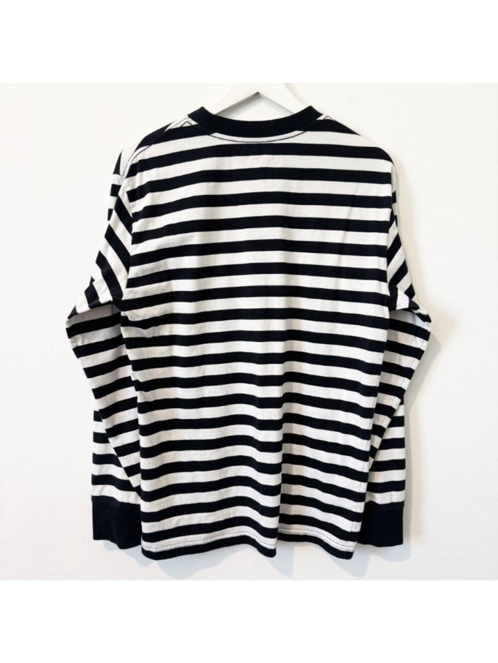 Lurking Class Peeking Striped Long Sleeve Graphic Shirt Grunge Punk Mens‎ Medium - Picture 8 of 8